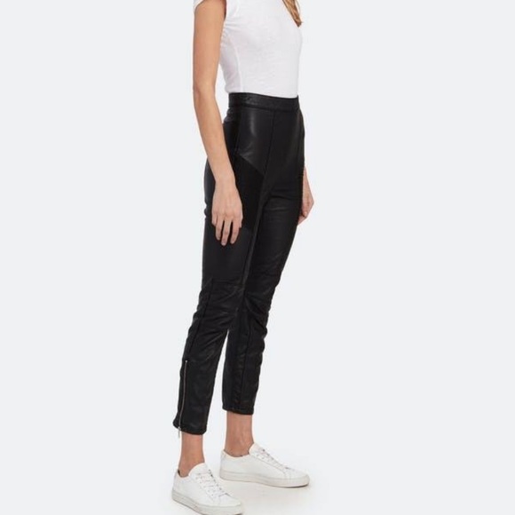 Free People Kalin Moto faux leather pants - Picture 7 of 13